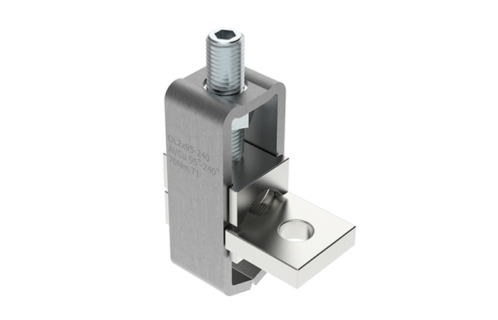 OL240-2 AL/CU 2X95-240MM² ÜLEMINEKUKLEMM