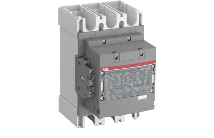 AF305-30-22-14 KONTAKTOR 250-500VAC/DC 160KW AC-3: 305A AC-1: 500A 2NO+2NC