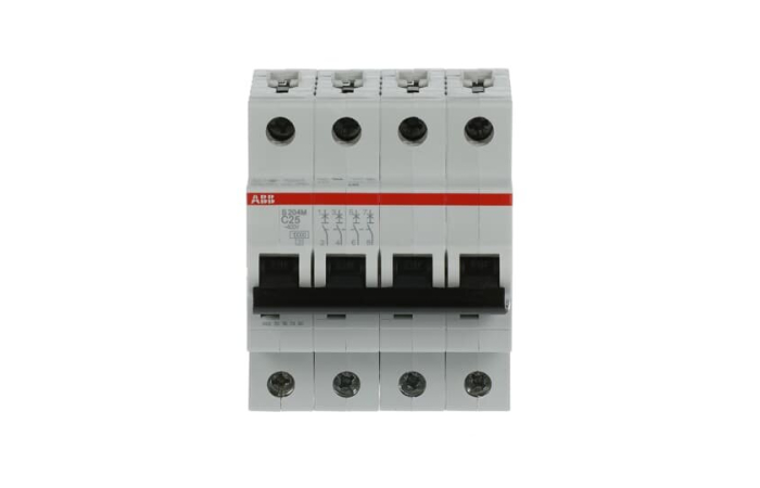 S204M-C25 KAITSELÜLITI 4P C 25A 10kA