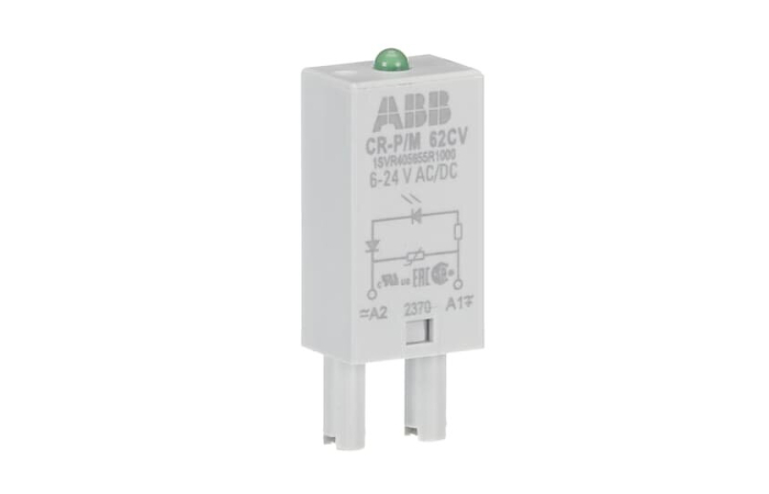 CR-P/M62CV VARISTOR+VALGUSDIOOD ROHELINE 6-24VAC/DC