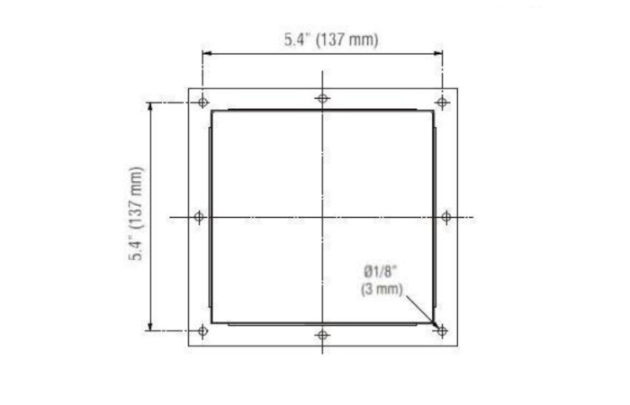 11801.0-00 KILBI FILTER G4 C41EF 118 125x125mm IP54
