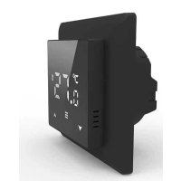 HL-05 WIFI TERMOSTAAT ÕHU- JA PÕRANDAANDURGIA MUST 16A 230V