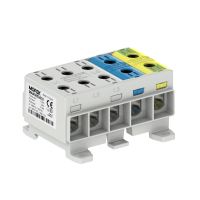 OTL50-5X (L1 L2 L3 N PE) HALL/SININE/KORO 5X1XAL/CU 1.5-50MM 1000V ÜLEMINEKUKLEMM