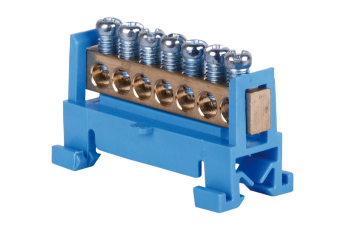 POLLMANN NULL-LATT DIN LIISTULE N 7X16MM² SININE