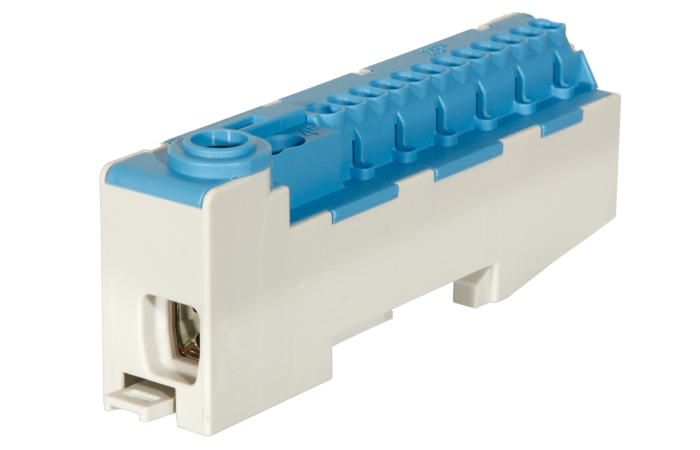 POLLMANN PISTIKÜHENDUSEGA NEUTRAALKLEMM N14-S 80A SININE