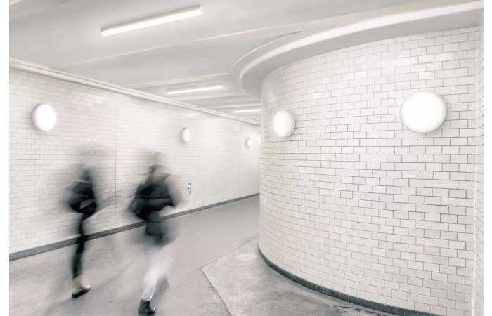 WL070V LED17S/840 19W 1700LM PSU MDU II D285 IP65 IK08 VALGE RADARANDURIGA PLAFOON