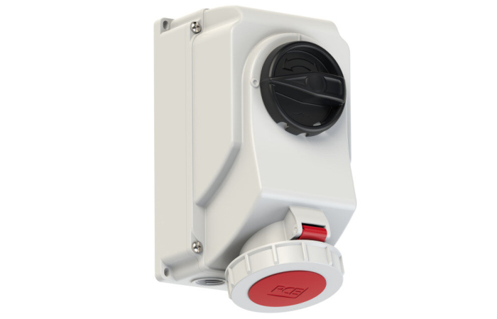 75252-6 LUKUSTATAV PISTIKUPESA LÜLITIGA 32A 5P 6H IP66/IP67