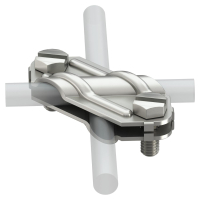 5312922 RISTÜHENDUSKLEMM 250 VA ÜMAR- JA RIBAJUHILE 8-10MM V2A 1.4301 OBO