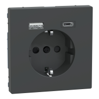 MEG2367-6034 PISTIKUPESA+USB TYPE A+C ANTRATSIIT D-LIFE SYSTEM DESIGN MERTEN