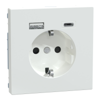 MEG2367-6035 PISTIKUPESA USB+A+C 3A LOOTOSVALGE D-LIFE SYSTEM DESIGN MERTEN
