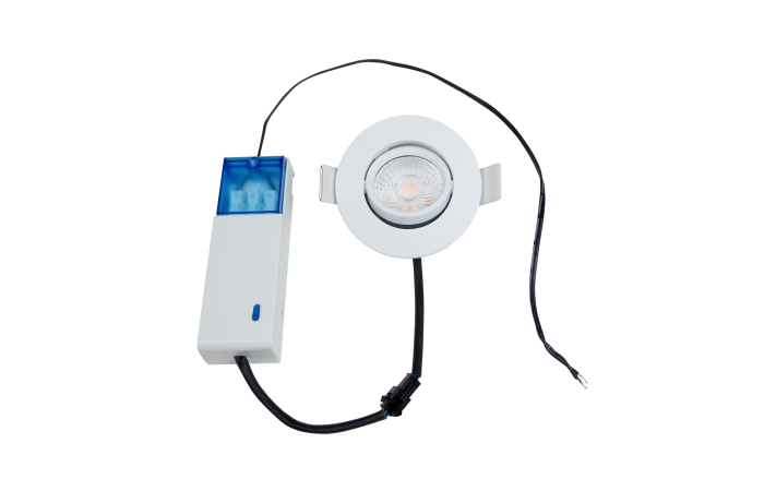 DRACO CCT2 DIM TO WARM 6.2W 820/830 480/550LM IP65 D85/70 H33 VALGE DOWNLIGHT