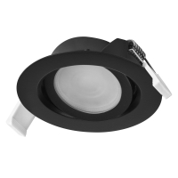 SPOT RECESS 4.9W/827 220LM 120DEG DIM MUST SUUNATAV DOWNLIGHT PKK=3TK