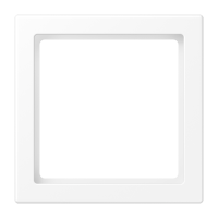 JUNG LS 961 Z5 WWM VAHERAAM 55X55MM SEADMETELE MATT VALGE