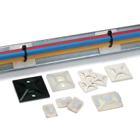 MB4A-PA66-WH LIIMANKUR 28x28mm VALGE 100TK/PKK