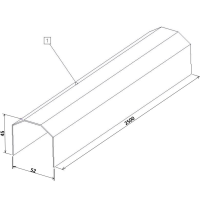 UKK4545M2.5 KAABLIKATE 45MM