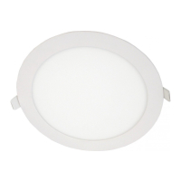 ROUND P LED1X400 G286 T830 OP IP44 SLIM DOWNLIGHT