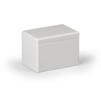 DPCP081209G CUBO D PC PAIGALDUSKARP PLÜKARBONAAT RV KRUVID KATTEKORGID 80X120X86MM