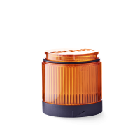 PC7DC LED PIDEV SIGNAALLAMP MOODUL 24V AC/DC ORAANŽ MUST