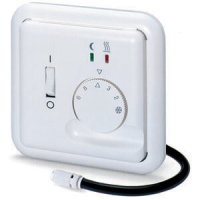 EBERLE FRE 525 23 TEMPERATUURI REGULAATOR PÕRANDAANDURIGA 10A 5-30°C IP30 VALGE