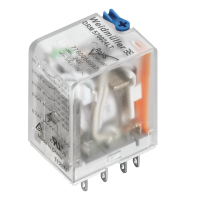DRM RELEE 4CO 48VDC 5A LED+TESTNUPP D-SEERIA