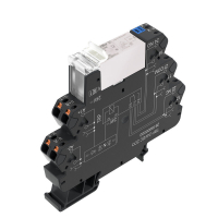 TRP RELEE+SOKKEL PUSH IN 1CO 24VDC 16A LED TERM-SEERIA