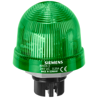 8WD5350-0CC VALGUSELEMENT INTEGREERITUD LED ÜKSIK VÄLK ROHELINE 230 V AC d=70mm