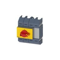 3KD0543-2LG20-3 KOORMUSLÜLITI 100A Size02 4P PEALMINE KÄEPIDE KESKEL PUNA/KOLLANE KÄEPIDE KAABLIÜHENDUS