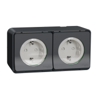 MUR36029 PISTIKUPESA PINNAPEALNE 2-NE ANTRATSIIT IP55 MUREVA
