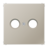 JUNG ES 2990 TV TV/R KATE STAINLESS STEEL
