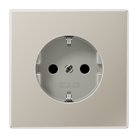 JUNG ES 1520 KI PISTIKUPESA LASTEKAITSMEGA STAINLESS STEEL