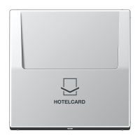 JUNG AL 2990 CARD HOTELLIKAARDI TASKU ALUMIINIUM