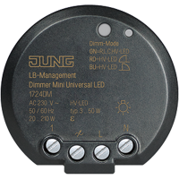 JUNG 1724DM UNIVERSAL 230V 19.5MM SÜVIS. DIMMER SEADMETOOSI