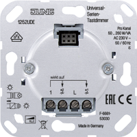 JUNG 1252 UDE KLAHVIGA GRUPIDIMMER SISU