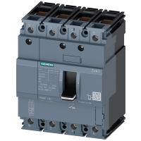 3VA1140-3ED46-0AA0 3VA1 160 KOMPAKTKAITSELÜLITI Icu=25kA @415V 4P TM210 FTFM In=40A Ir=40A FIX Ii=10xIn N0% KAABLIÜHENDUS