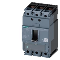 3VA1163-3EE32-0AA0 3VA1 160 KOMPAKTKAITSELÜLITI Icu=25kA @415V 3P TM220 ATFM In=63A Ir=44A...63A Ii=10xIn POLTÜHENDUS
