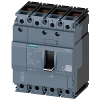 3VA1180-5ED42-0AA0 3VA1 160 KOMPAKTKAITSELÜLITI Icu=55kA @415V 4P TM210 FTFM In=80A Ir=80A FIX Ii=10xIn N0% POLTÜHENDUS
