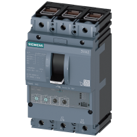 3VA2163-7HM36-0AA0 3VA2 160 KOMPAKTKAITSELÜLITI Icu=110kA @415V 3P ETU330 LIG In=63A Ir=25A...63A Ii=1.5...12xIn Ig=0.25... 1xIn tg=0.1/0.3s KAABLIÜHENDUS
