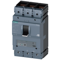 3VA2450-7MN32-0AA0 3VA2 630 KOMPAKTKAITSELÜLITI Icu=110kA @415V 3P MOOTORIKAITSE ETU350M LSI In=500A Ir=200A...500A Isd=3...15xIr Ii=15xIn POLTÜHENDUS