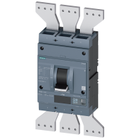 3VA2612-6JP32-0AA0 3VA2 1250 KOMPAKTKAITSELÜLITI Icu=85kA @415V 3P ETU550 LSI In=1250A Ir=500A...1250A Isd=0.6..10xIn Ii=1.5..10xIn POLTÜHENDUS