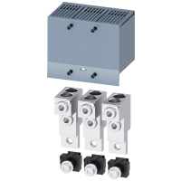 3VA9213-0JC22 3VA1 250 TARVIK KAABLIÜHENDUS TERMINAL 3TK 2X25 … 150mm² CU/AL TOITE VÄLJAVÕTE PUUTEKAITSE 1TK