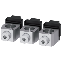 3VA9383-0JG13 3VA1 400/630 3VA2 400/630 TARVIK KAABLIÜHENDUSTERMINAL 3TK 1X50 … 300mm² CU/AL TOITE VÄLJAVÕTE