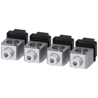 3VA9384-0JG13 3VA1 400/630 3VA2 400/630 TARVIK KAABLIÜHENDUSTERMINAL 4TK 1X50 … 300mm² CU/AL TOITE VÄLJAVÕTE