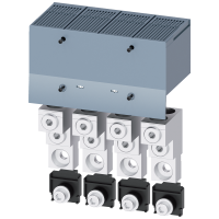 3VA9404-0JJ23 3VA1 400/630 3VA2 400/630 TARVIK KAABLIÜHENDUS TERMINAL 3TK 2X70 … 300mm² CU/AL PUUTEKAITSE 1TK