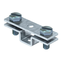 831 40 DISTANTSKLAMBER RIBAJUHILE 40mm St FT