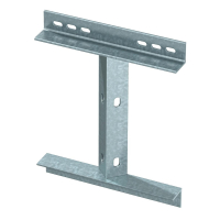 6346758 KA-E 45 FT ADAPTERPLAAT 45° SEINA- JA PROFIILIKANDURILE ST. FT