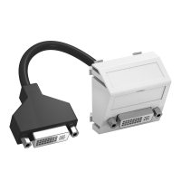 6104766 MTS-DVI F RW1 DVI PISTIKUPESA MODUL45 KALDU KAABLIGA PESA-PESA 45x45M POLAARVALGE