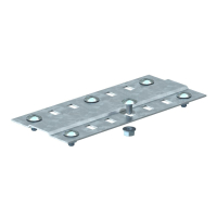 SSLB 300 FS ÜHENDUSPLAAT KAABLIRENNILE B300mm St FS