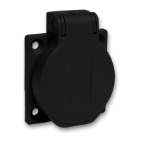 PKN51N KILBIPESA 2P+E 16A 250V ENC 50X50 BACK BLACK IP54