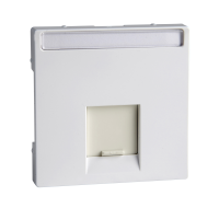 MEG4573-0325 KESKPLAAT 1-NE RJ45 NÕRKVOOLUPESALE ACTIVE VALGE
