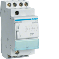 EPN525 IMPULSSRELEE 230VAC 2NO+2NC 16A HAGER